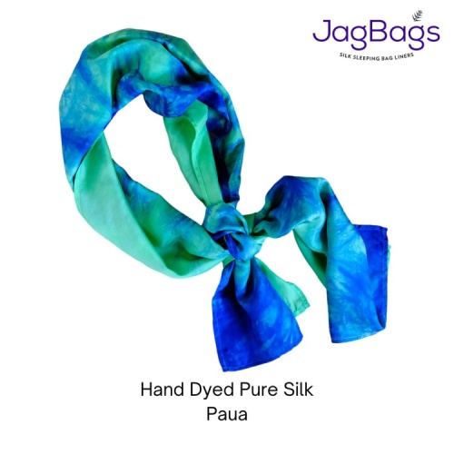 JagBag Long Silk Scarf - Paua